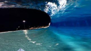 POV NIGHT SURFING AT URBNSURF WAVE POOL! (EPIC TUBES & AIRS)