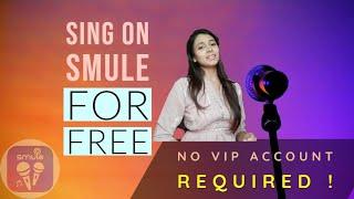 How to Sing Solo in SMULE for FREE | without VIP account |How to upload a Song in Smule App
