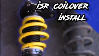 FRS GT86 BRZ Coilover Install (ISR performance coilovers)