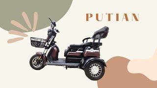 Electric Tricycle review PUTIAN electric tricycle