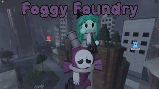 New Potential Tower Heroes Map! •Foggy Foundry• | Roblox