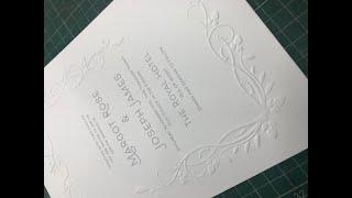 Lyme Bay Press - How to Set Up and Use Photopolymer Plates for Embossing