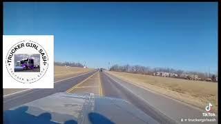 Semi truck fail to yield ️