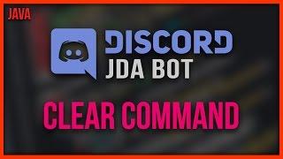 [OUTDATED] JDA Discord Bot Programmieren  #07 - Chat Clear Command  Tutorial Deutsch (Java/JDA)