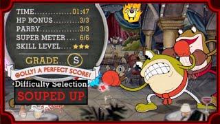 Cuphead: Souped Up / No Hit / S-Rank / Ribby and Croaks / Mod / 1:47 IGT (10, WIP)