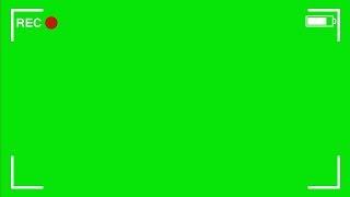 REC Video | FREE Green Screen Overlay | Video Background HD