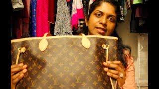 What's in my Louis Vuitton Neverful bag