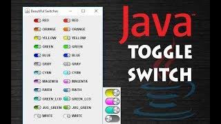 How to: Beautiful Toggle Switch Button UI in Java