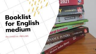Mpsc Rajyaseva prelims booklist in ENGLISH