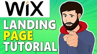 WIX Landing Page: How to Create a FREE Landing Page with WIX!