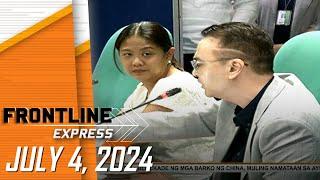 FRONTLINE EXPRESS LIVESTREAM | July 4, 2024 | 2:25PM