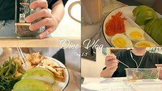 Diet Vlog #1 台北上班族 減肥飲食紀錄 / 水果餐 / 蒜香蒸雞胸 / 小黃瓜炒雞胸 / 雞肉湯 【安J的台北生活】  台北日常 │ 台北租屋 │ 台北工作  │  台北日記