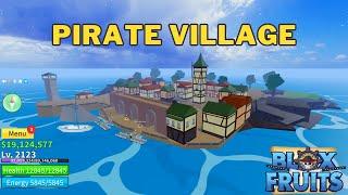 Where is The Pirate Village in Blox Fruits | Pirate Village Location