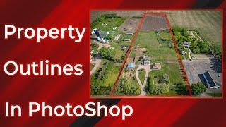 How to Draw Property Outlines in Photoshop for Better Real Estate Photos