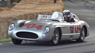 1955 Mercedes-Benz 300 SLR "704" - PURE ENGINE SOUNDS!