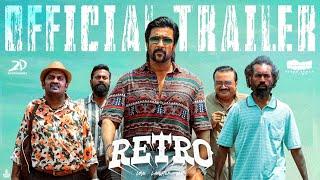 Retro Movie Official Trailer | Suriya | Karthik Subbaraj | Love Laughter War | Release Date