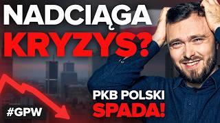 Polska Gospodarka Się Skurczyła! | Krach Akcji Allegro! | Polacy Rzucili Się Na Nieruchomości #gpw