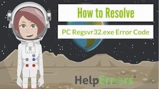 How to Resolve PC Regsvr32.exe Error Code