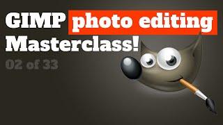 GIMP Photo Editing Masterclass | How to retouch in GIMP