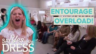 Bride Brings EIGHT People To Help Her Select A Wedding Gown! | Say Yes To The Dress