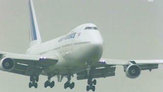 [Old-Film] [1990 Narita] Air France 747-100《AF741 F-BPVQ NRT90----》