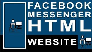 Add Facebook Chat Messenger in HTML Website