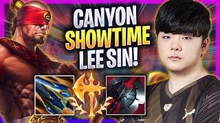 CANYON SHOWTIME WITH LEE SIN! - GEN Canyon Plays Lee Sin JUNGLE vs Talon! | Season 2024