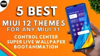 Top 5 MIUI 12 Best Theme for MIUI 11 Phones | MIUI 12 Super LiveWallpaper, Control Center on MIUI 11