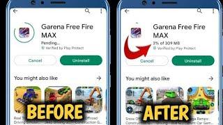 How to Fix Free Fire app Pending Problem Solution || Play Store से Free Fire Dawnload Problem Solve