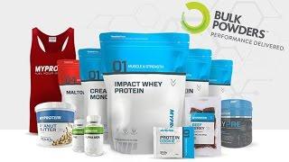 BULK POWDERS & MYPROTEIN HAUL | BODYBUILDING SUPPLEMENTS AND CLOTHING