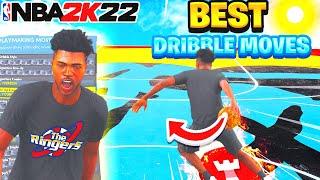 BEST DRIBBLE MOVES IN NBA 2K22 NEXT GEN!! BEST SIG ANIMATIONS (2K17 Hesi, Explosive Behind The Back)