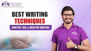 Best Writing Techniques: Content, SEO, & Creative Writing | Best Content Writing Course