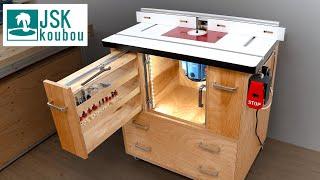 Make a Router table / trimmer table