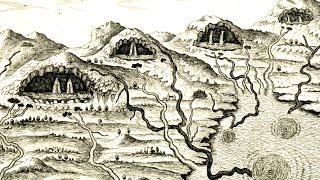 The structure of the earth according to Athanasius Kircher, 17th century. Rock formation