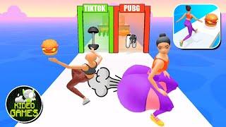 Twerk Race 3D in New Levels Mobile Walkthrough Game Update Trailer Gameplay iOS,Android