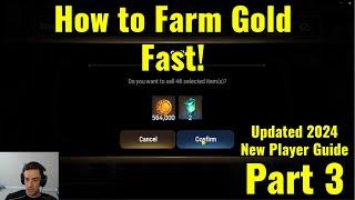 Epic Seven - 2024 Updated New Player Guide Part 3 - Farming fast gold, Hunt Challenges