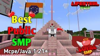  Join Best Lifesteal Public Smp Server For Minecraft  | Java + PE | 24/7 Online | Free To Join