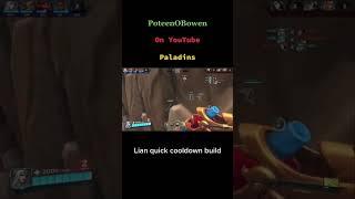 Paladins, Lian cooldown build,  #paladins #paladinsgame #paladinsgameplay #gaming #gamingcommunity