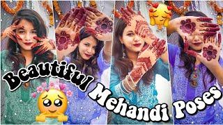 Beautiful Mehandi Poses | | Mehandi Poses for girls | Diwali Poses  #mehandidesign #mehandiposes