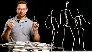 How To Make Aluminum Wire Armatures Cheap & Easy.