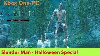 Skyrim SE Xbox One/PC Mods|Slender Man - Halloween Special (SSE)