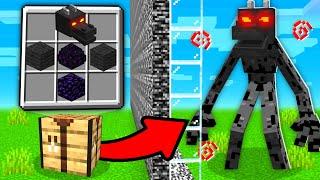 What I CRAFT Comes to Life In a MOB BATTLE!!! (Minecraft)