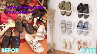 How to Organize Your Shoes - Try Baffect Hanging Shoe Organizer！