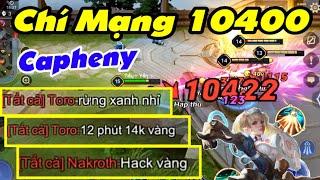 Trời Ơi  Capheny Chí Mạng 10400 Dame | Đồ Mới 1 Xiên Quéo Luôn | Garena Liên Quân