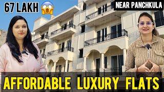 इतने सस्ते  Luxury Flats near Panchkula | Low Rise Flats Tour