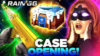 RAIN.GG CASE OPENING AND RAINSPIN PAID GOOD !! !? | Raingg Promo Code 2024 | Raingg Case Opening |