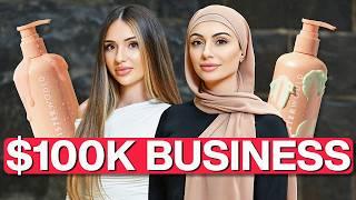 We Made $25,000 in Two Weeks Selling Haircare Online | Rina Gocaj & Floriye Elmazi