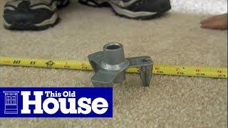 How to Repair Squeaky Floors Through Carpeting | This Old House