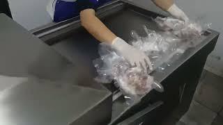 wecanpak double chamber vacuum packaging machine for chicken meat seafood beef china factory price