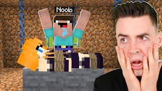 NOOBEK PORWAŁ KATI w Minecraft!  *pomocy*